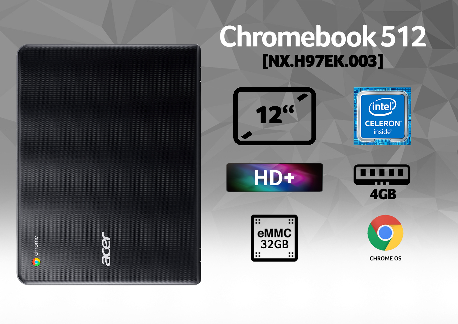 Acer Chromebook NX.H97EK.003 laptop Intel® Celeron® N4000 – image 8