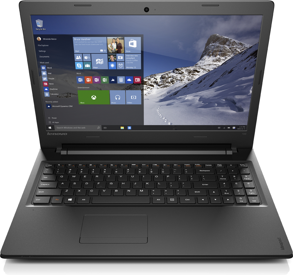 Lenovo IdeaPad 100-15IKY Intel® Pentium® N3540 Laptop