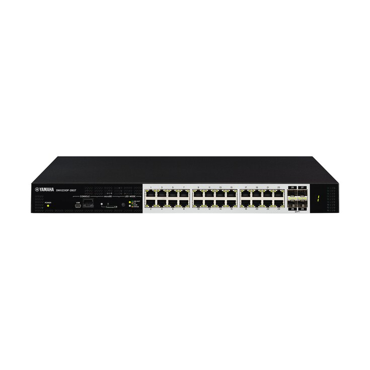 SWX2310P-28GT network switch Unmanaged L2 Gigabit Ethernet (10/100/1000) Power over Ethernet (PoE) 1U Black
