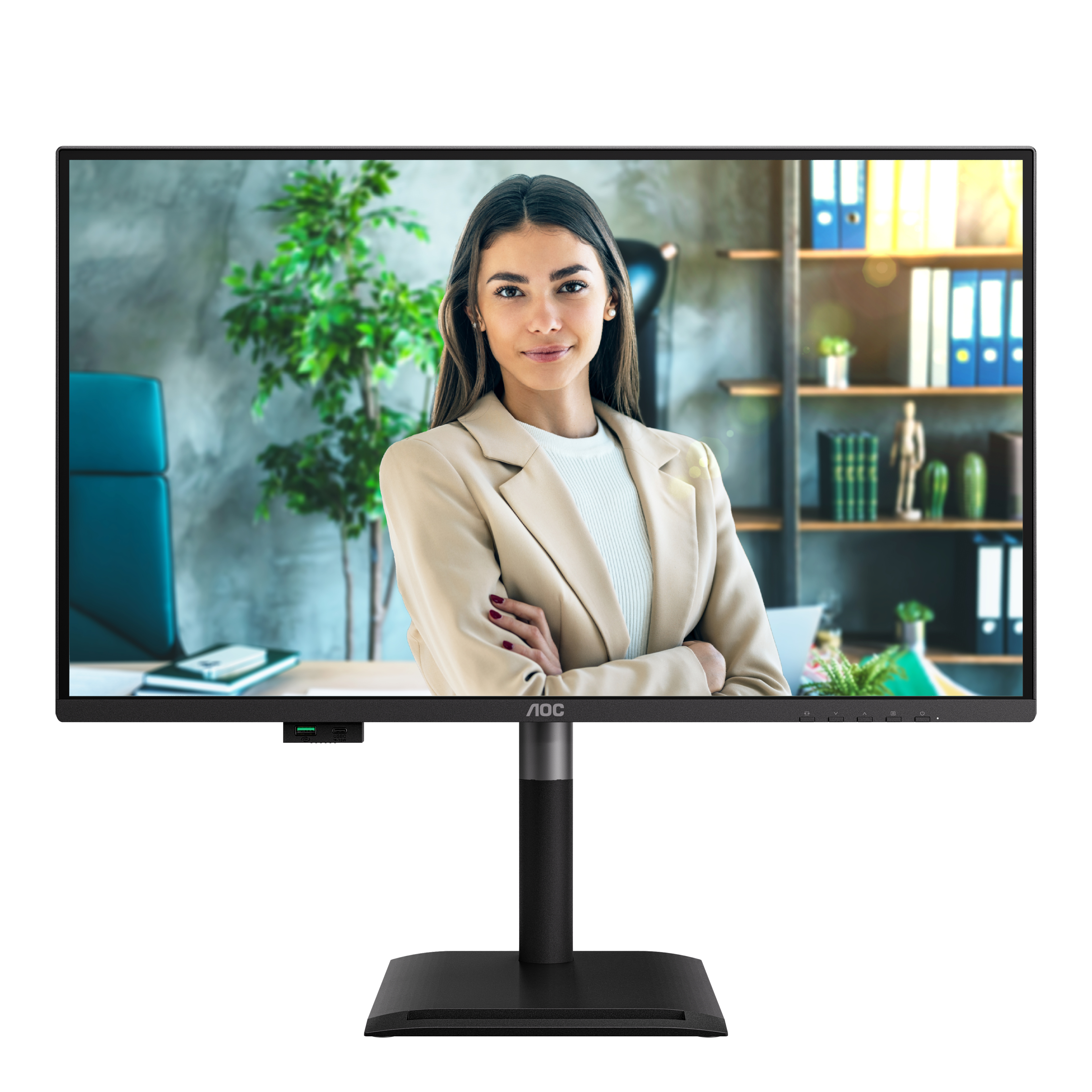 AOC Q27P4C computer monitor 68.6 cm (27") 2560 x 1440 pixels Black