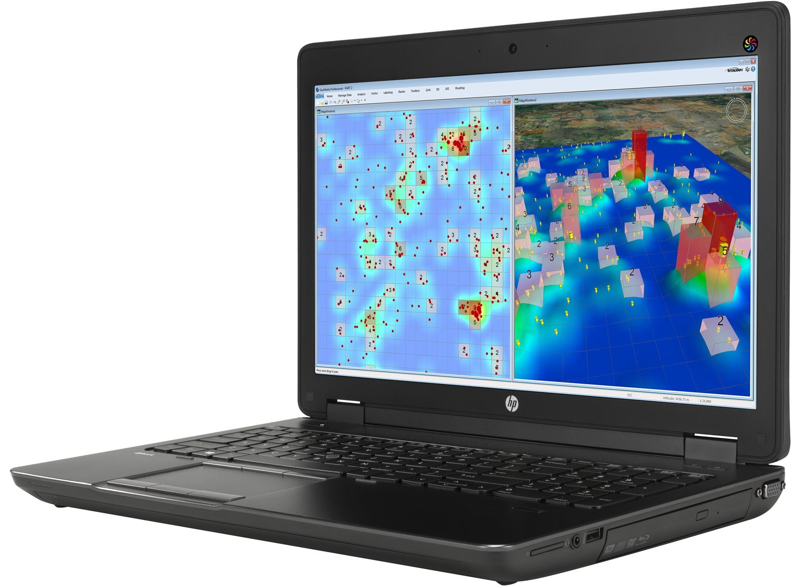 HP MWS BUNDEL ZBook 15 G2 4Core 2.5GHz 15.6"IPSFHD, NVIDIA K2100M, 24GB geheugen, 256GB PCIeSSD, 750GB HDD, tas – image 3