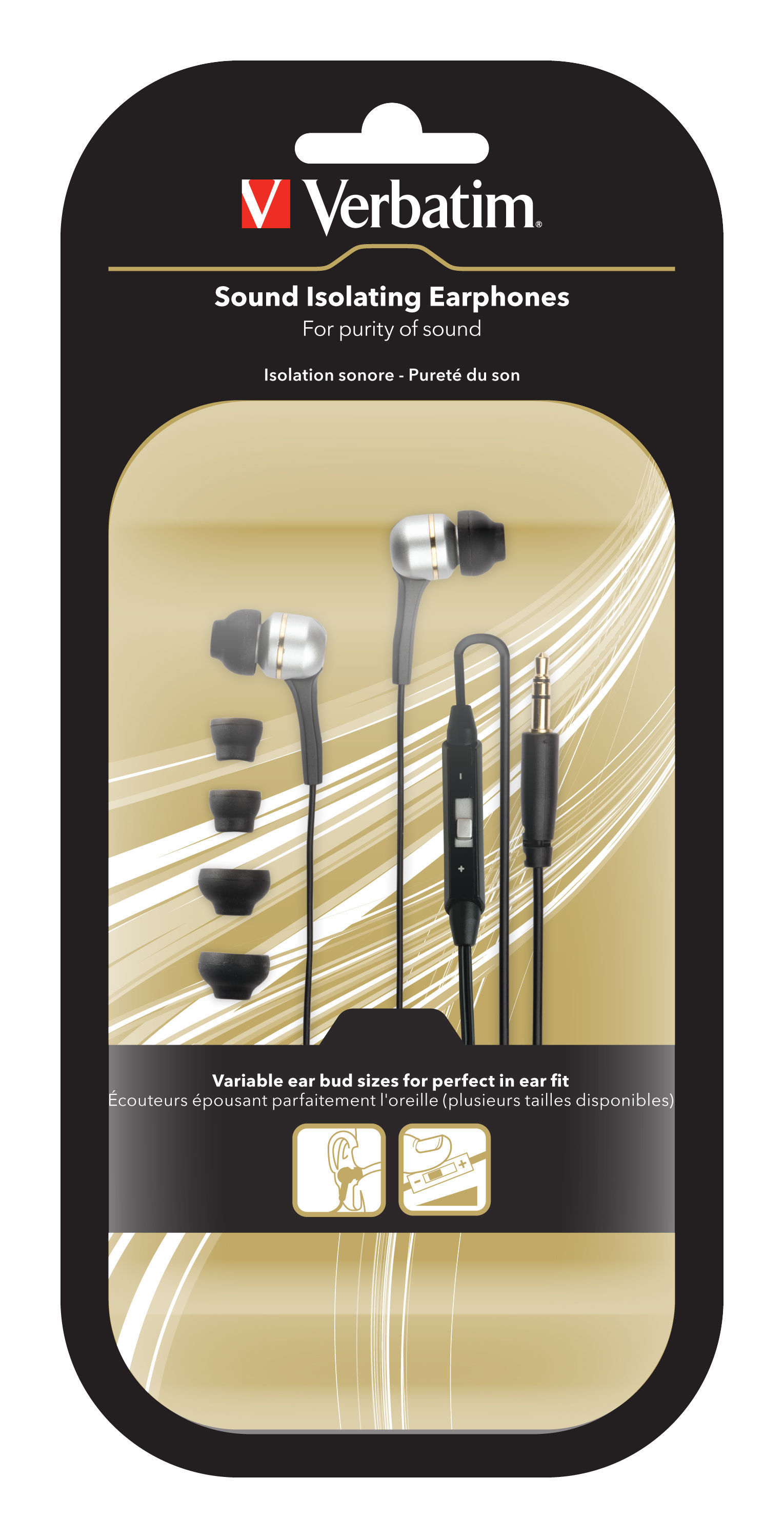 Verbatim Sound Isolating Earphones – image 2
