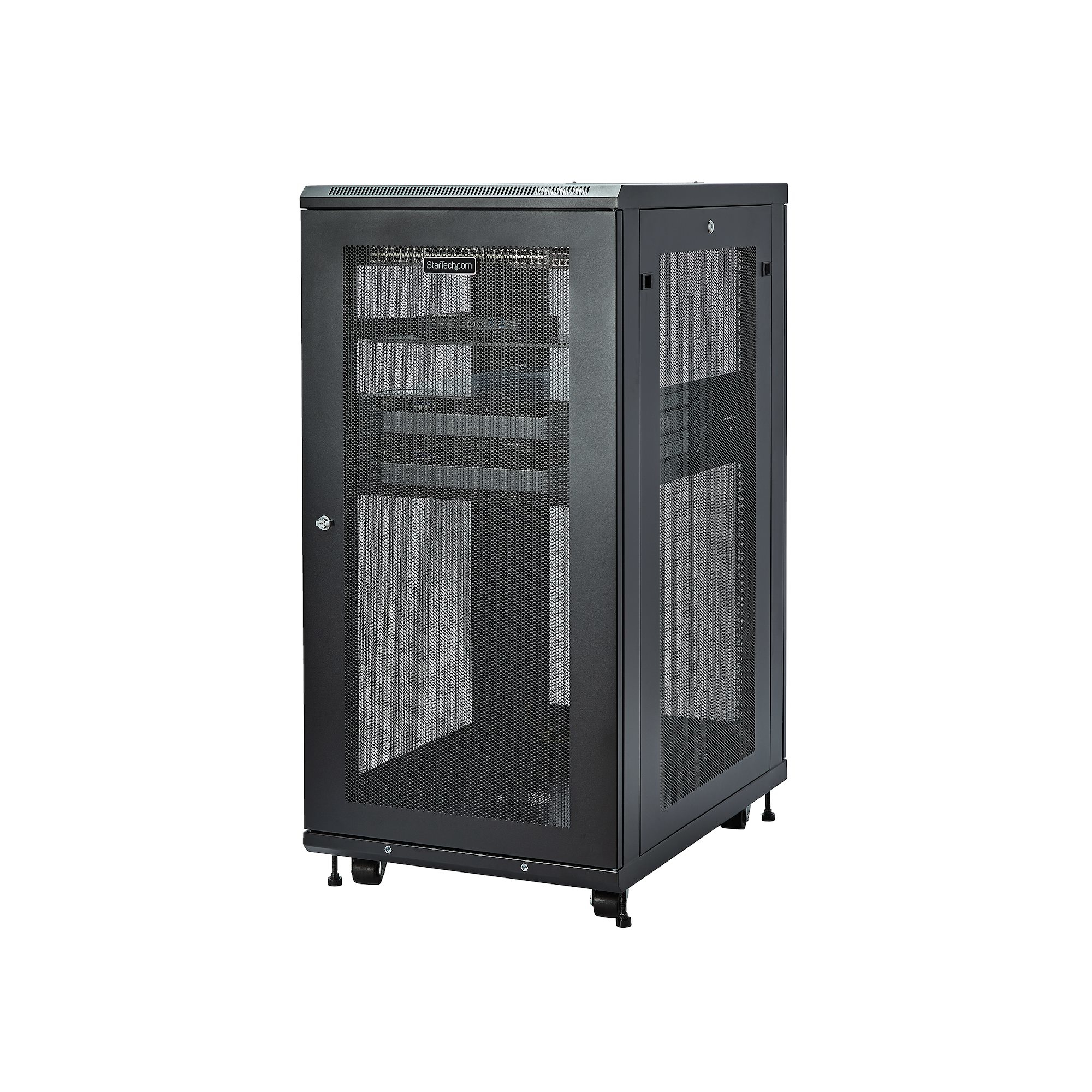 StarTech.com 24U Enterprise-Grade Server Rack Cabinet Kit – image 3