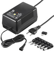 Microconnect 54512 power adapter/inverter Black