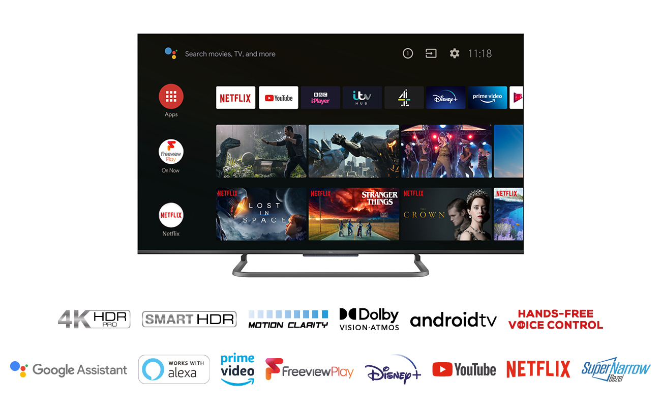 TCL 65P815 TV 165.1 cm (65") 4K Ultra HD Smart TV Wi-Fi Black 320 cd/m² – image 4