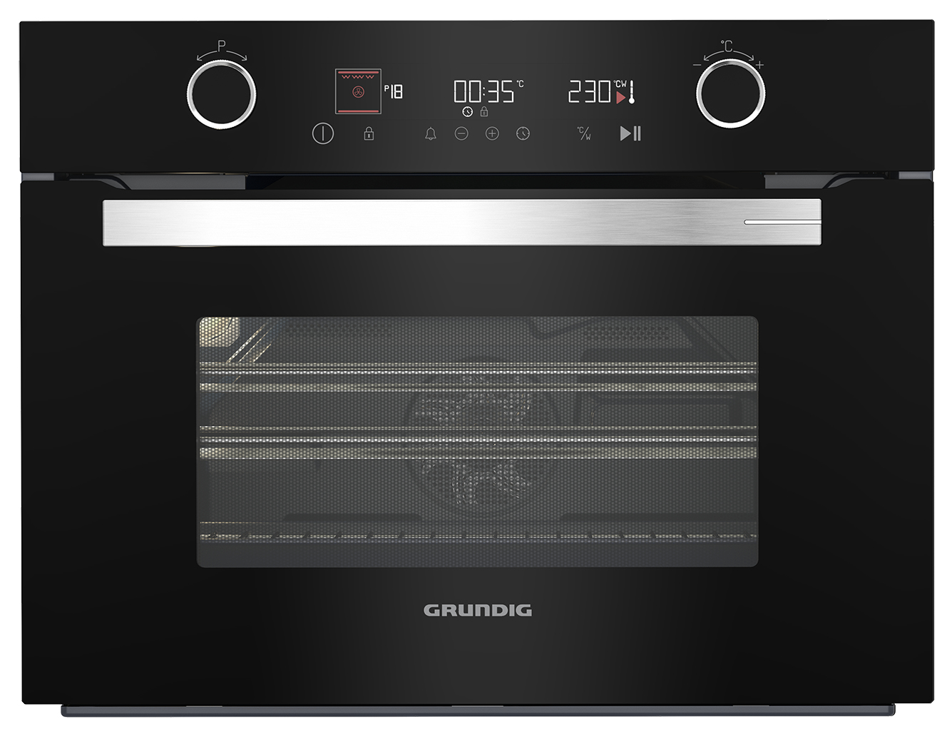 Grundig GEKW32400B 47 litre Multi-function Oven with Microwave – image 1