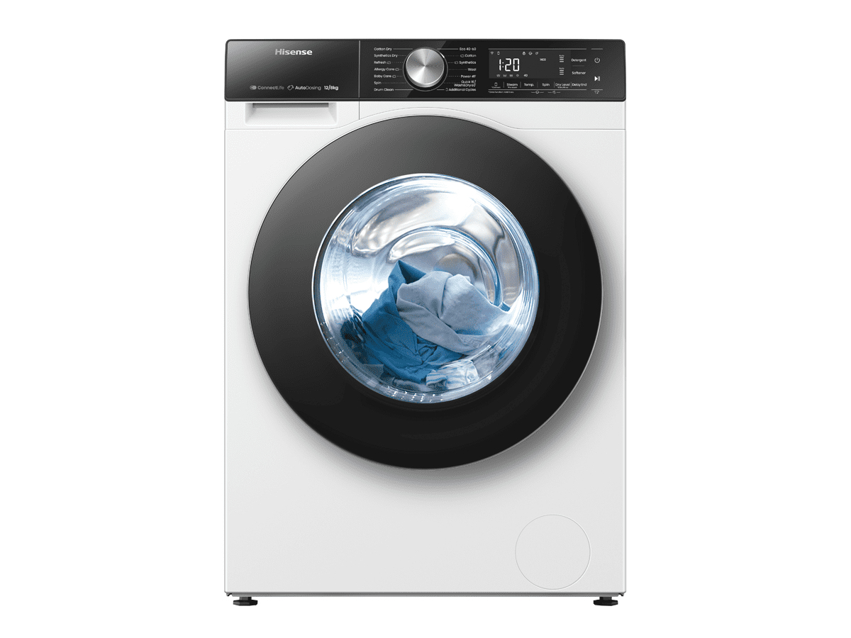 Hisense WD5S1245BW washer dryer Freestanding Front-load White – image 5