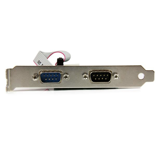 StarTech.com 2 Port Industrial PCI Express (PCIe) RS232 Serial Card w/ Power Output and ESD Protection – image 3