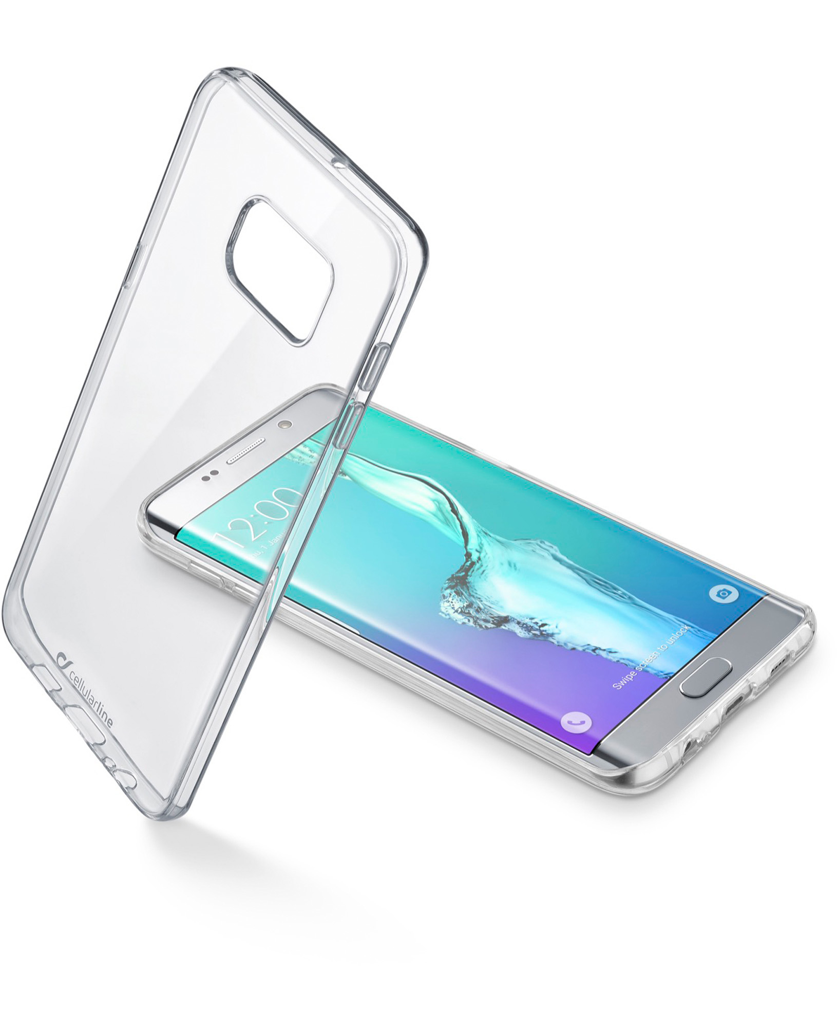 Cellularline Clear Duo - Galaxy S6 Edge Plus