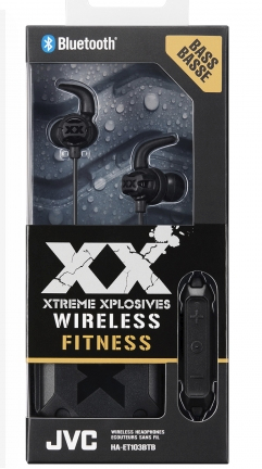JVC HAET103BTB headphones/headset Wireless In-ear Sports Micro-USB Bluetooth Blue – image 2