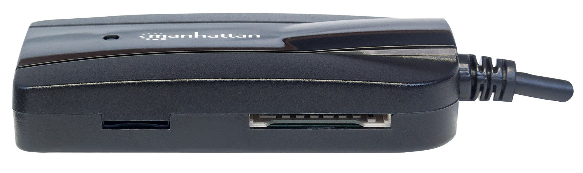 Manhattan USB-A 3-Port Hub and Card Reader/Writer, 3x USB-A Ports, 5 Gbps (USB 3.2 Gen1 aka USB 3.0), Supports MicroSD, SD and MMC Memory Cards, Bus Powered, Su – image 5