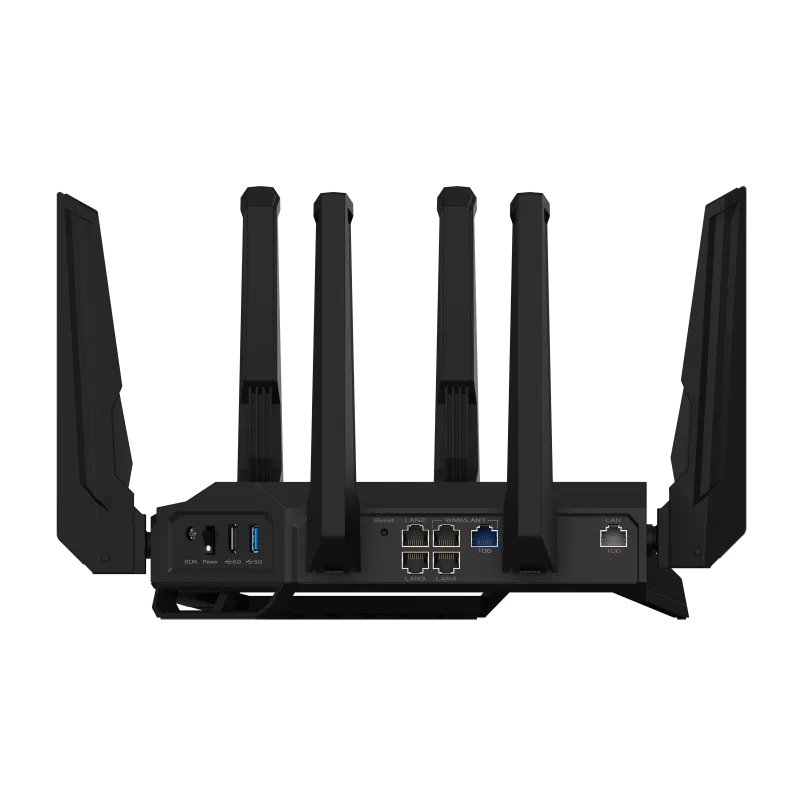 ASUS BE19000 wireless router 10 Gigabit Ethernet Tri-band (2.4 GHz – image 2