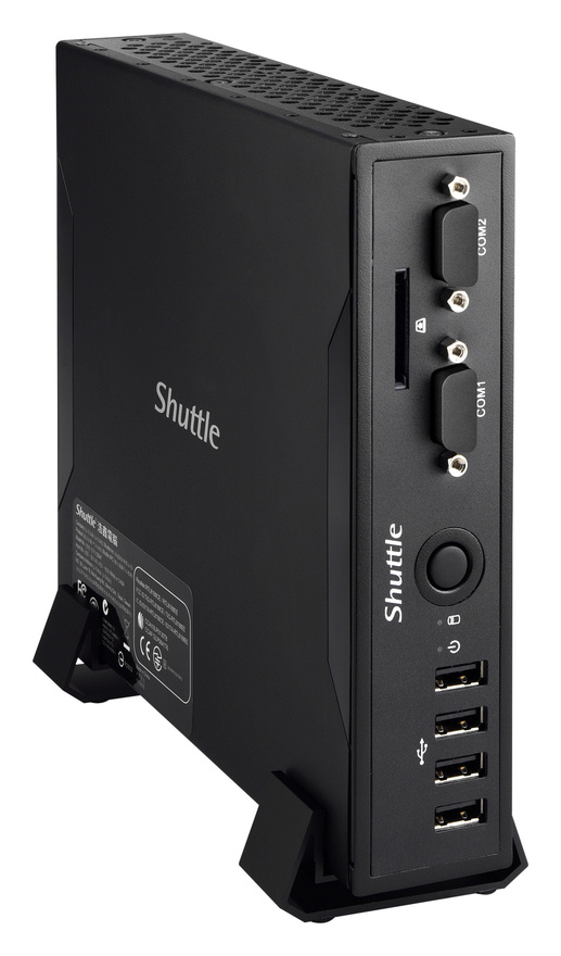 Shuttle DS437 PC/workstation barebone USFF Black 1037U BGA 1023 – image 2