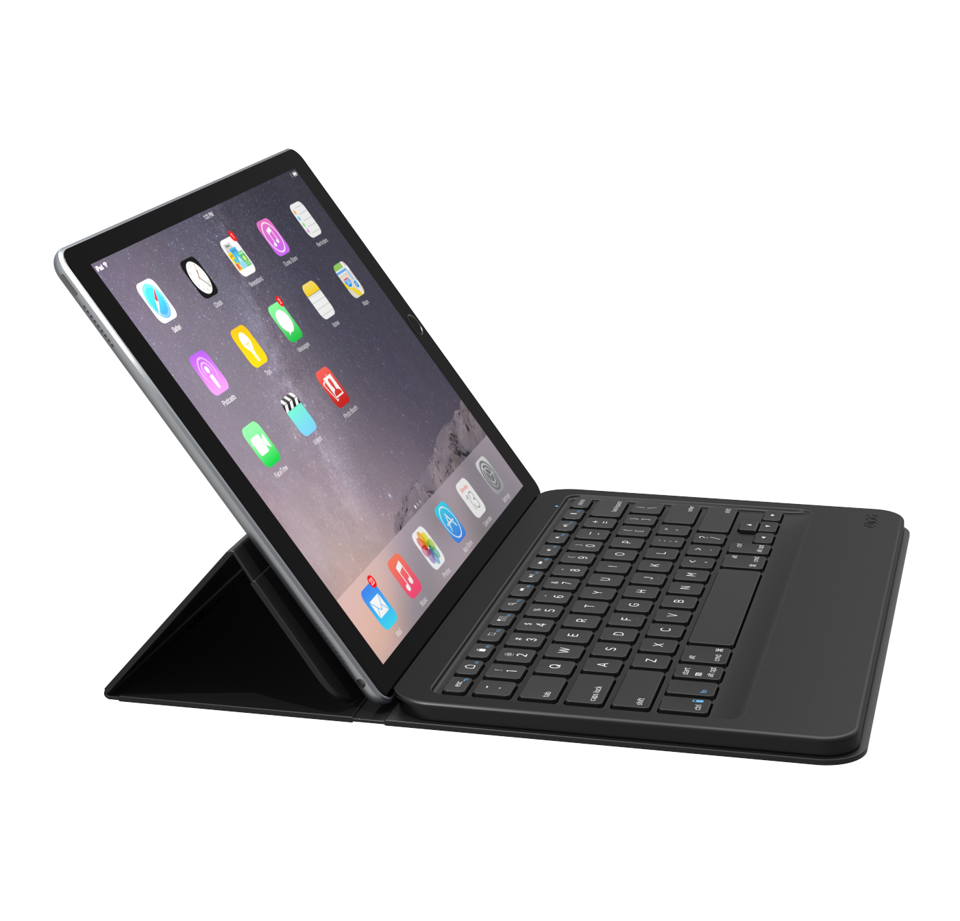 IFROGZ ZGUNM2-BKN mobile device keyboard QWERTY Nordic Black – image 2