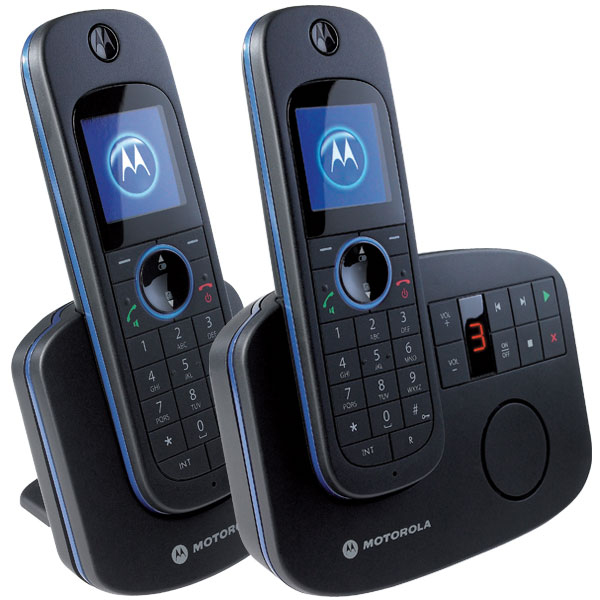 Motorola D1112 DECT telephone Caller ID Black