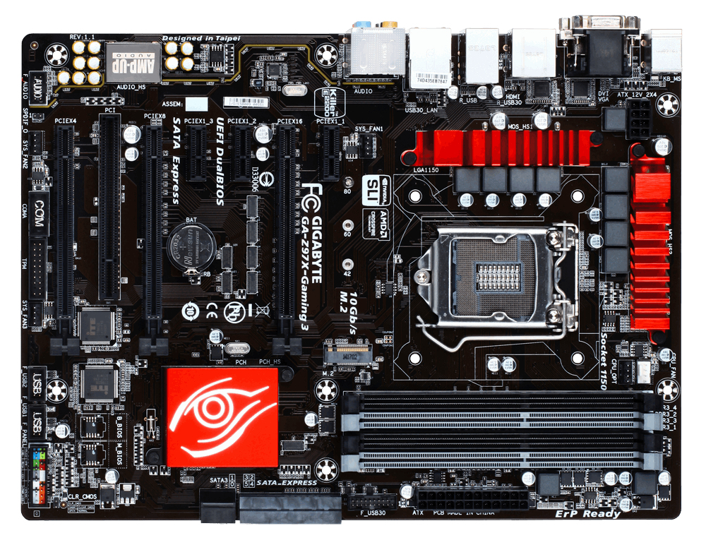 GIGABYTE Mainboards Intel® Z97 LGA 1150 (Socket H3) ATX – image 1