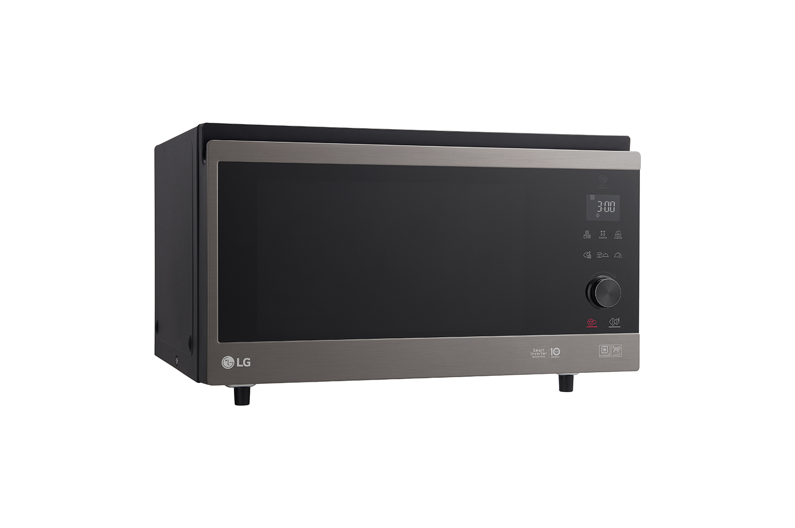 LG MJ3965ACT microwave Black, Stainless steel Combination microwave Countertop – image 3