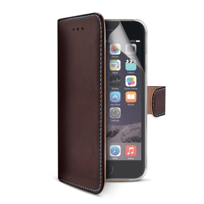 Celly PELLEIPH6PBR mobile phone case – image 1