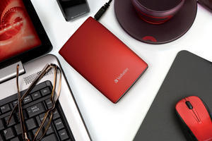 Verbatim Store 'n' Go USB 2.0 Portable Hard Drive 320GB Red – image 7