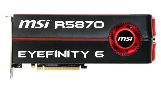 MSI R5870 EYEFINITY 6 – image 4