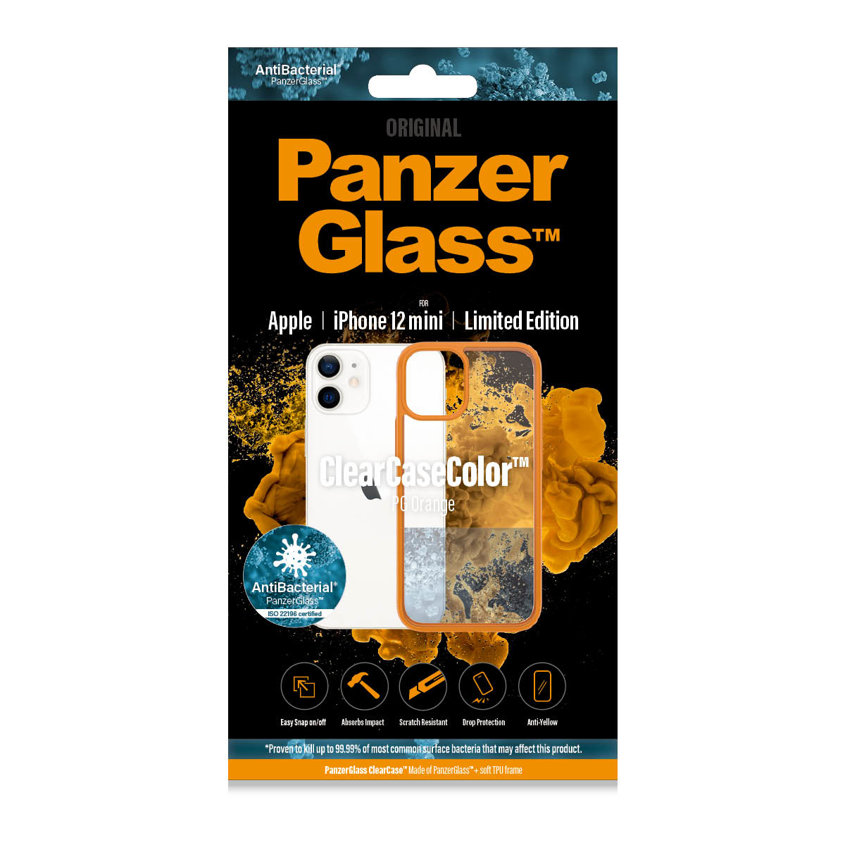 PanzerGlass® ClearCaseColor™ iPhone 12 mini - PanzerGlass® Orange Limited Edition – image 3