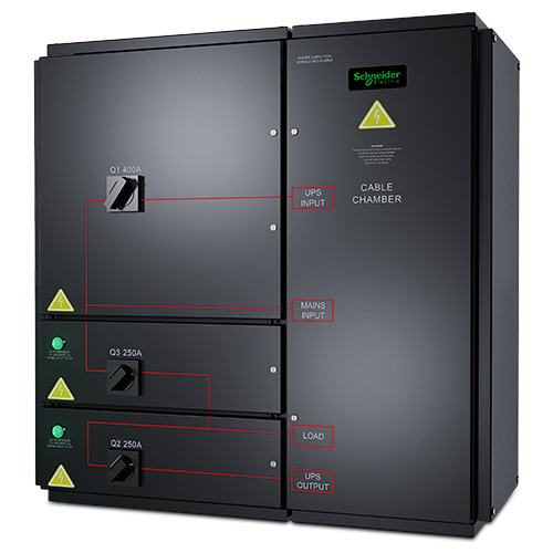 APC SYMMETRA PX 96/160KW WALL-MOUNTED MAINTENANCE BYPASS PANEL – image 2