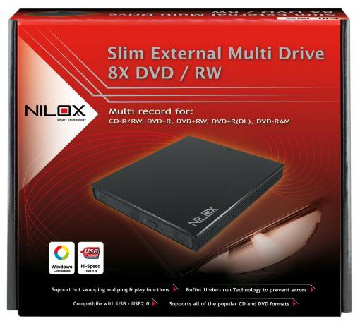 Nilox 10NXMA12DV001 optical disc drive DVD-RW Black – image 2