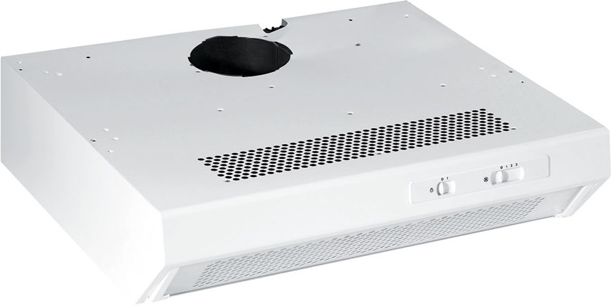 Gorenje DU6111W cooker hood Semi built-in (pull out) White 220 m³/h