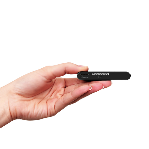 Axagon CRE-D4B card reader USB 2.0 Black – image 8