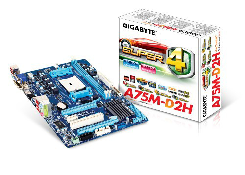 GIGABYTE GA-A75M-D2H AMD A75 Socket FM1 micro ATX – image 3