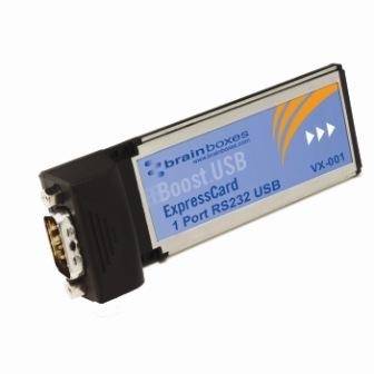 Brainboxes 1 Port RS232 ExpressCard