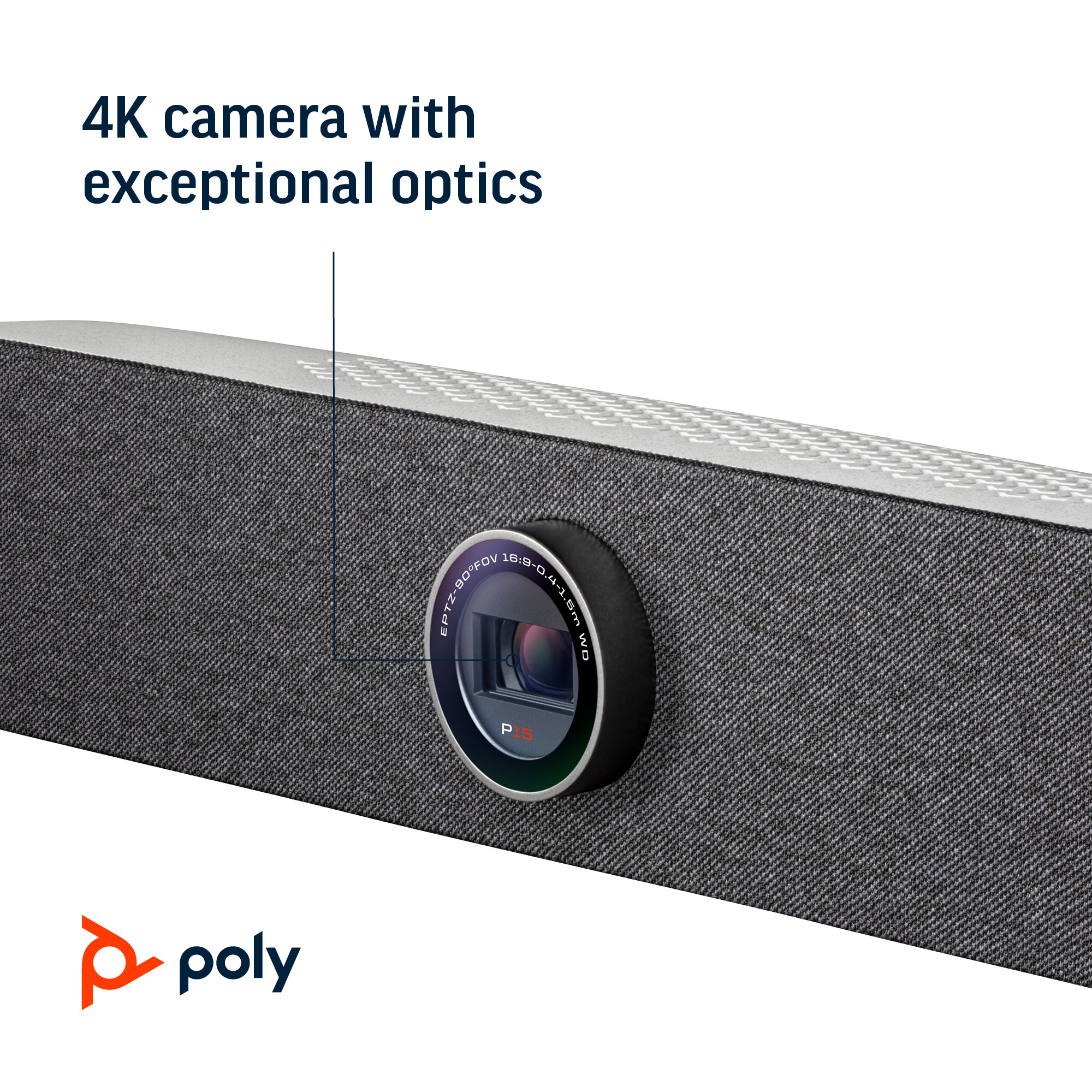 HP Poly Studio P15 USB-C Webcam – image 4