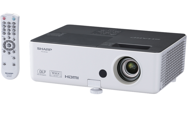 Sharp PG-LW3500 data projector Standard throw projector 3500 ANSI lumens DLP WXGA (1280x800) White – image 2