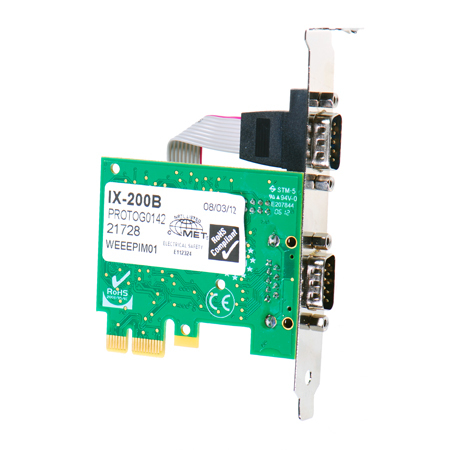 Brainboxes IX-200 interface cards/adapter Internal Serial – image 2