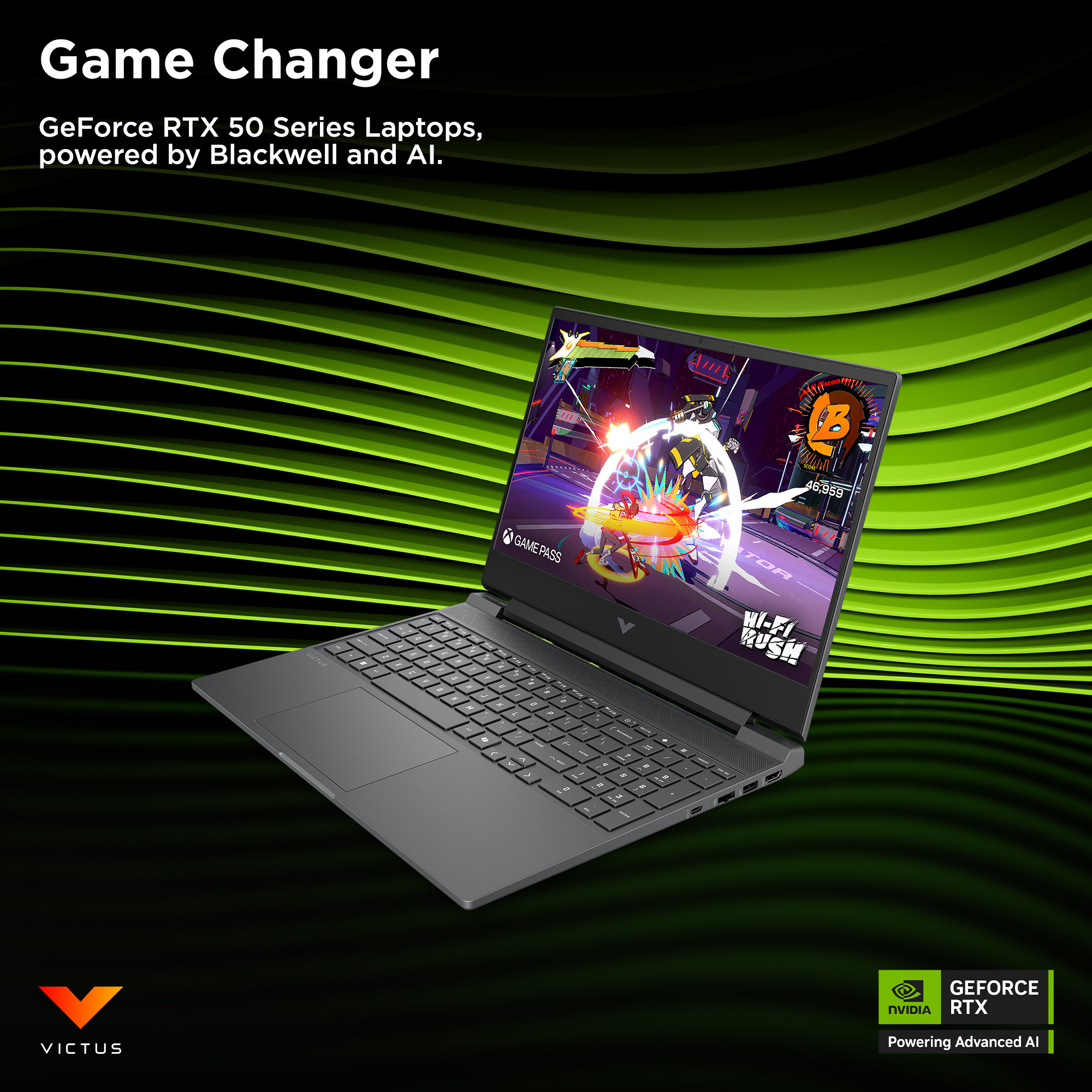 HP Victus Gaming 15-fa2500na Intel Core 5 210H Laptop 39.6 cm (15.6″) Full HD 16 GB DDR5-SDRAM 512 GB SSD NVIDIA GeForce RTX 5060 Wi-Fi 6 (802.11ax) Windows 11 Home Black image 13