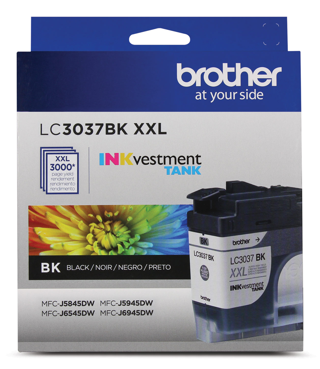 Brother LC3037BKS Genuine Super High-Yield Black INKvestment Tank Ink Cartridge – image 2