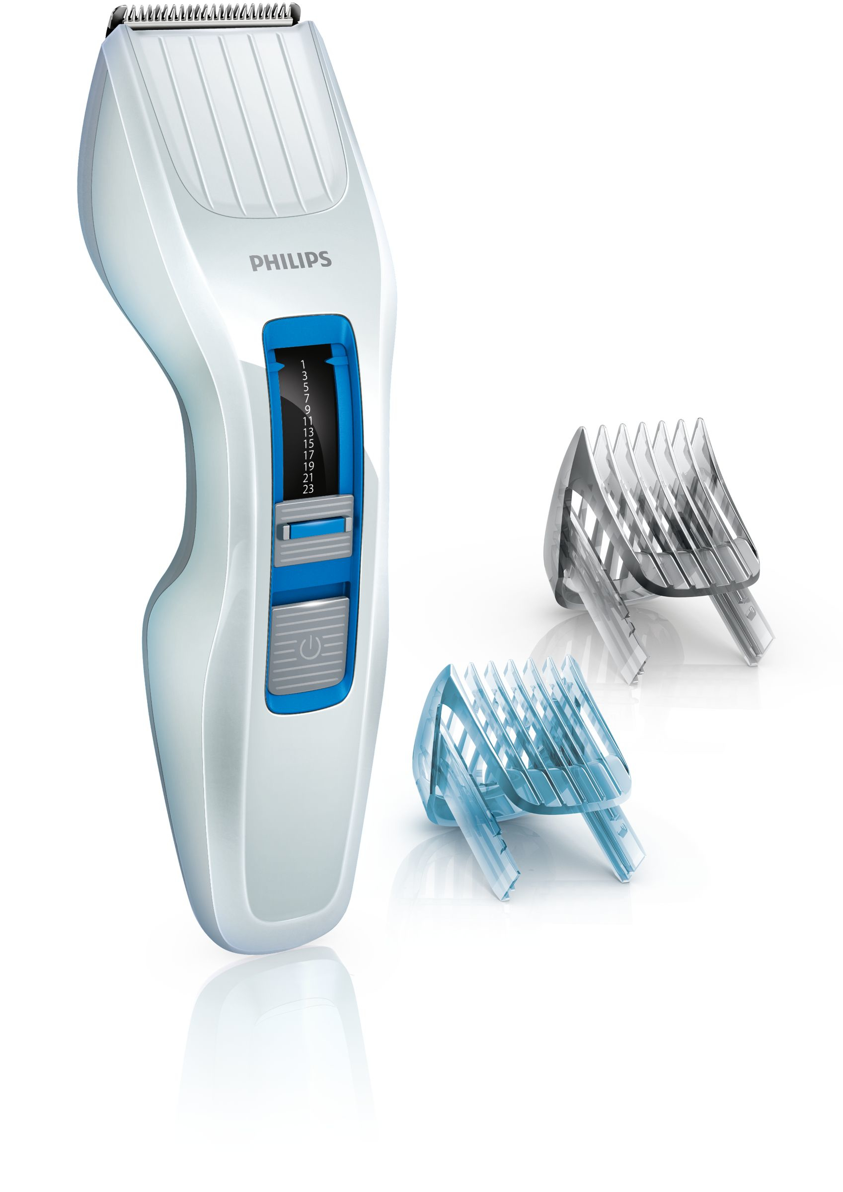 Philips HAIRCLIPPER Series 3000 HC3426/15 hair trimmers/clipper Blue, White 13 Nickel-Metal Hydride (NiMH) – image 1