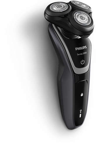 Philips SHAVER Series 5000 S5210/12 men's shaver Rotation shaver Trimmer Black – image 6