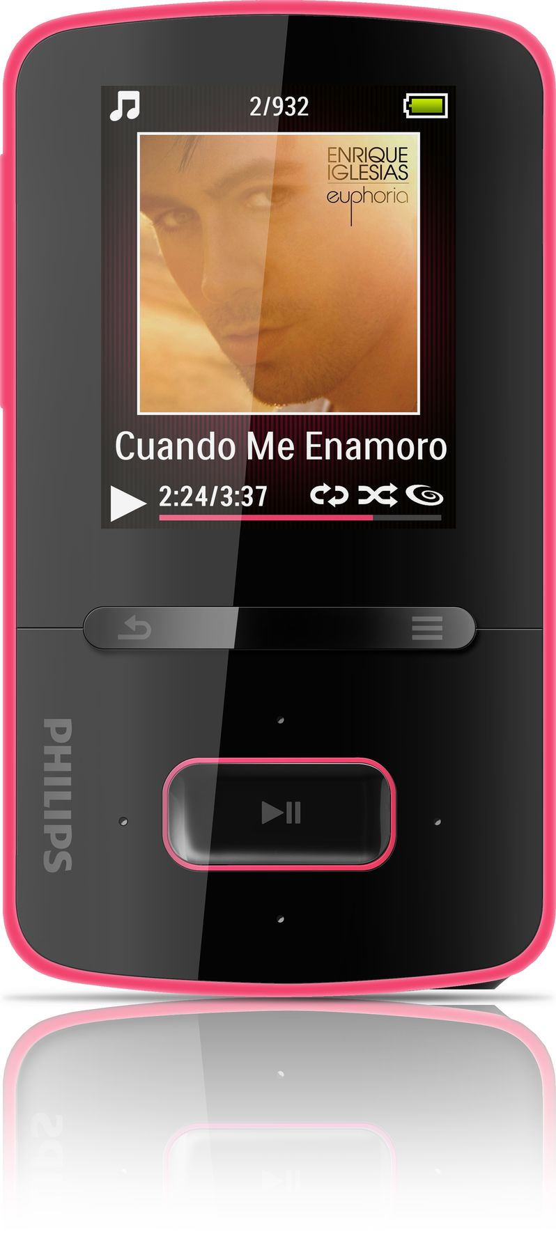 Philips GoGear MP4 player SA3VBE08PN/02 – image 2