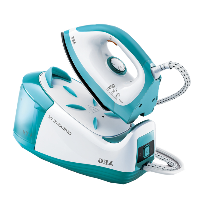 AEG DBS3340 1.2 L Stainless Steel soleplate Blue, White