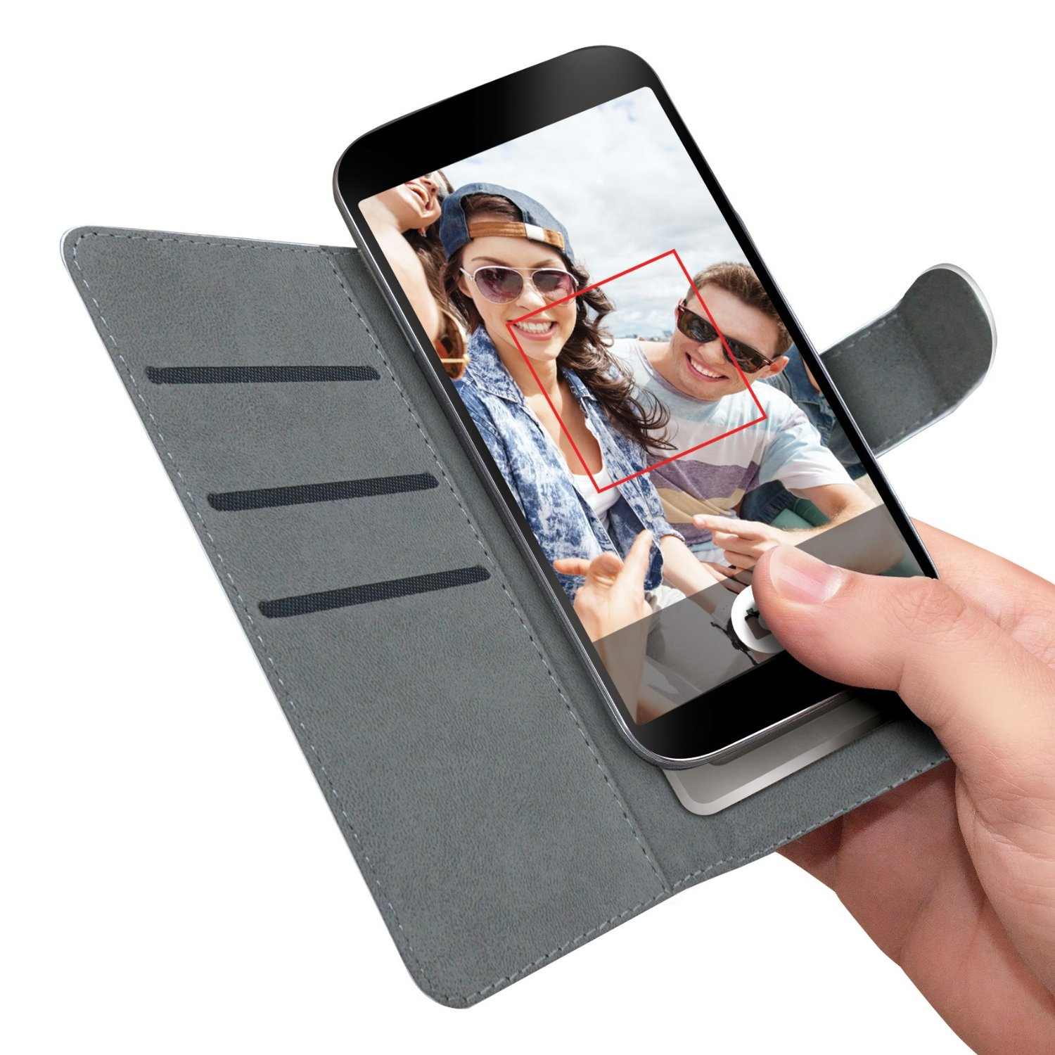 Celly 104972 mobile phone case Wallet case White – image 3
