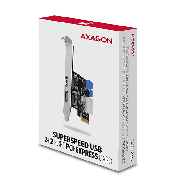 Axagon PCEU-232VL interface cards/adapter Internal USB 3.2 Gen 1 (3.1 Gen 1) – image 6