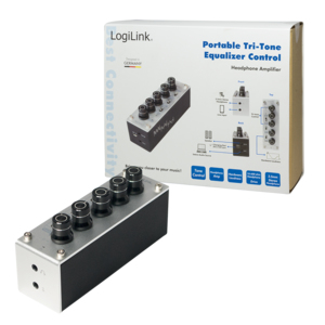 LogiLink UA0273 headphone amplifier Titanium – image 9