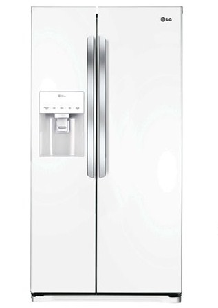 LG GWL2710WH side-by-side refrigerator Freestanding – image 1