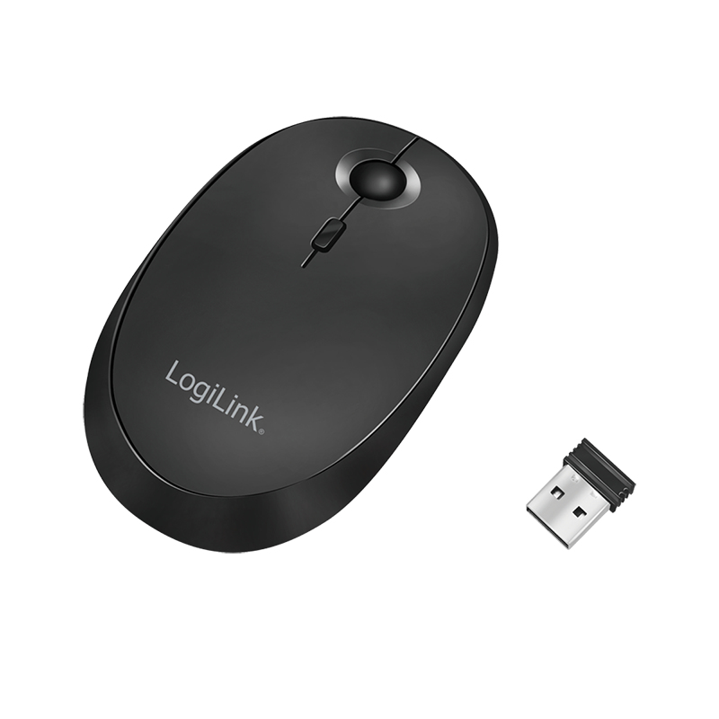 LogiLink ID0204 mouse Office Ambidextrous RF Wireless + Bluetooth 1600 DPI – image 1