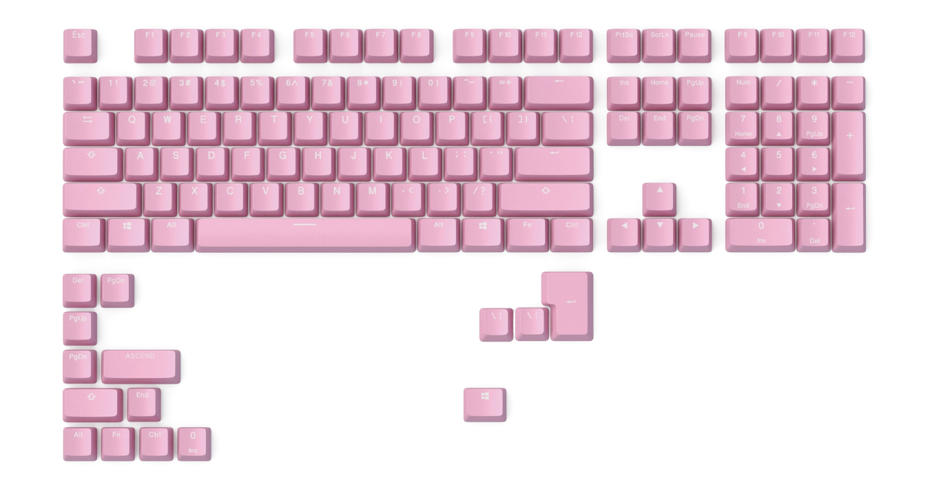 Glorious PC Gaming Race Doubleshot Keycaps V2 Coperchio per tastiera