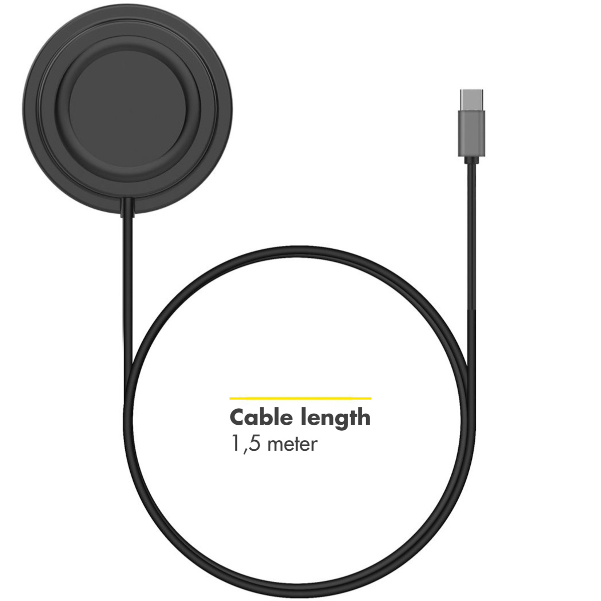 Accezz WIRELESSCHARGER50248001 mobile device charger Smartphone Black USB Wireless charging Indoor – image 5