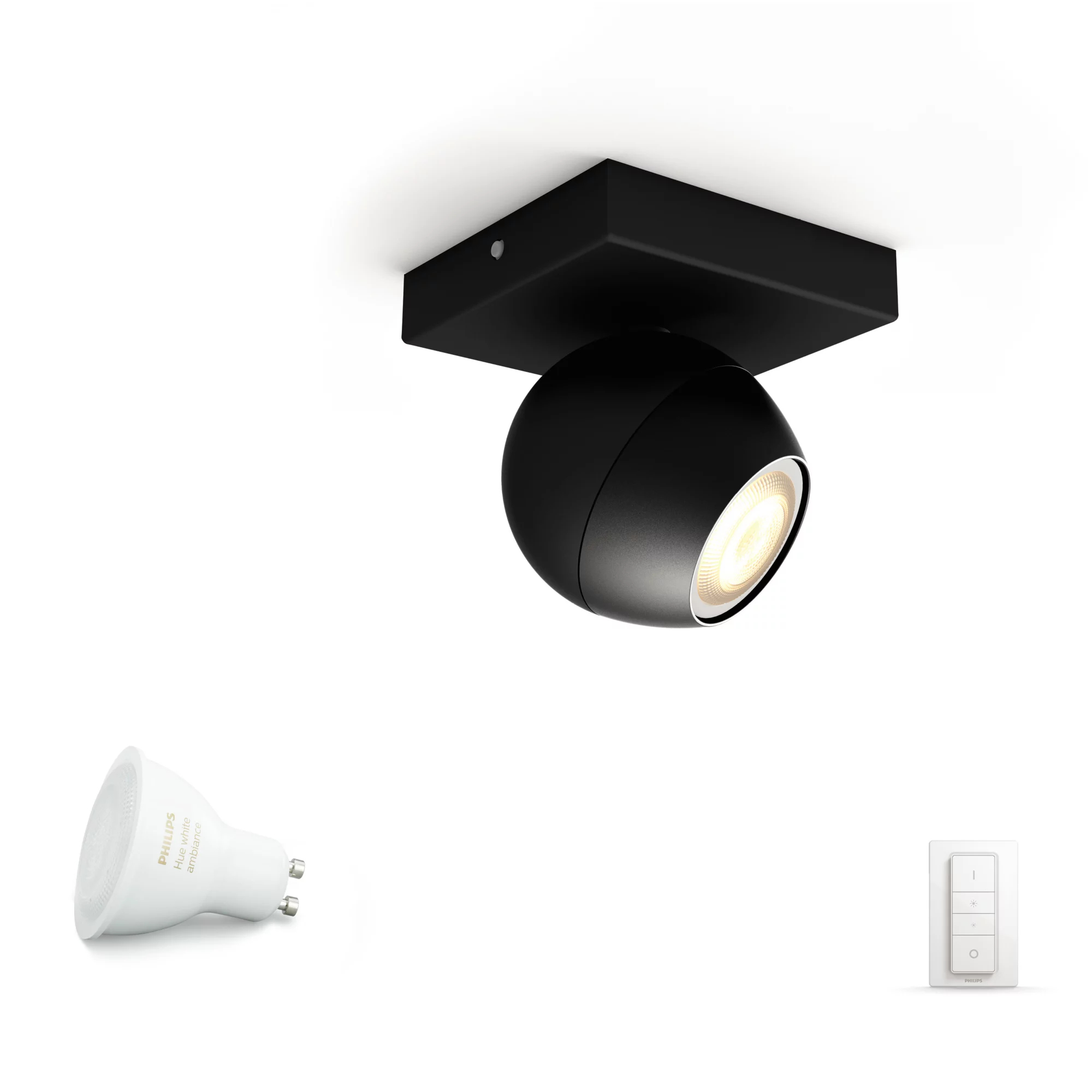 Philips by Signify Philips Hue White ambience Buckram single spotlight – image 4