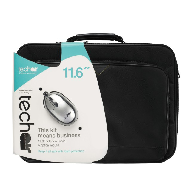 Techair TABUN31Mv4 29.5 cm (11.6") Briefcase Black