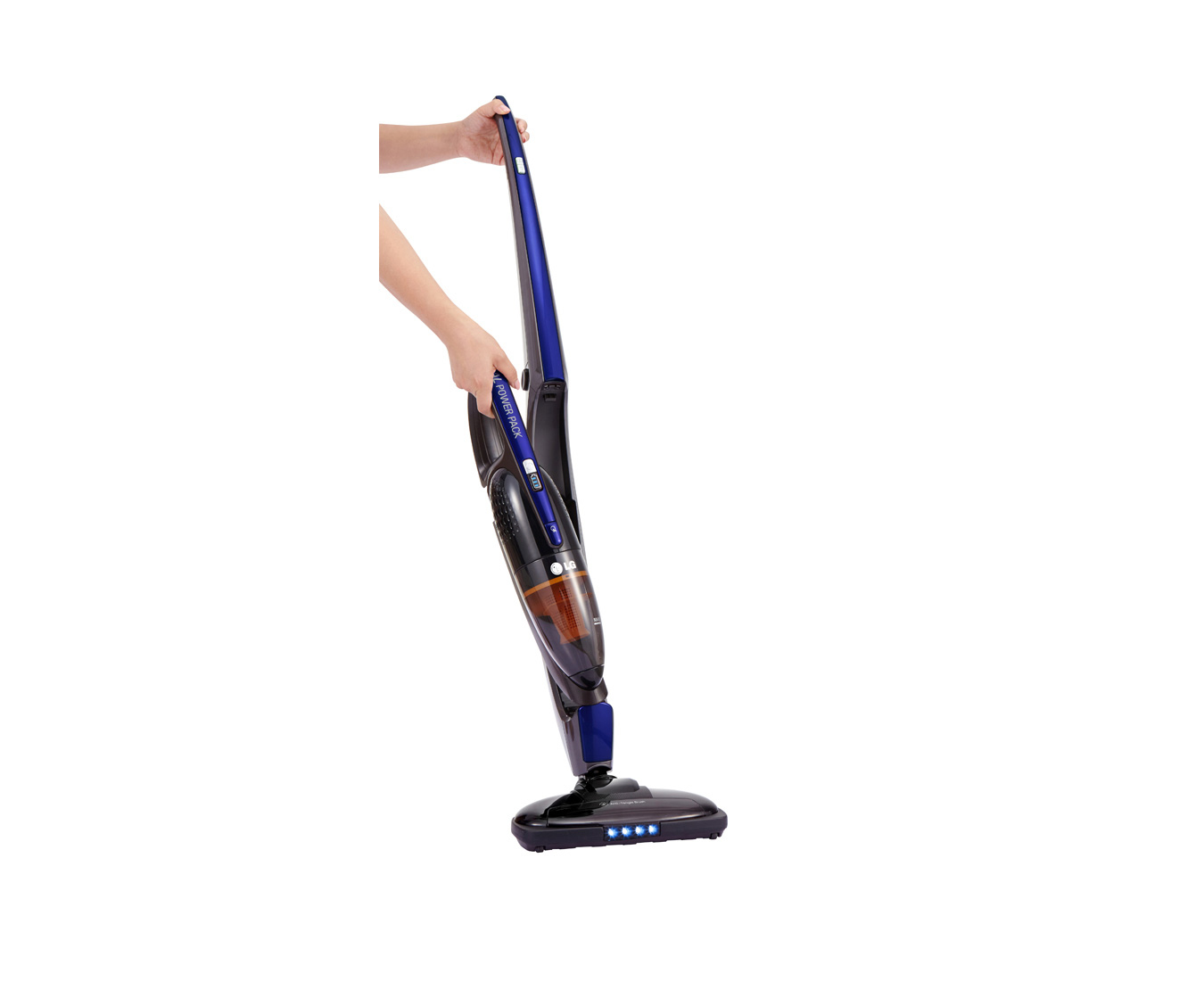 LG VHB511BDB stick vacuum/electric broom 2-in-1 stick vacuum Battery Dry Bagless – image 6
